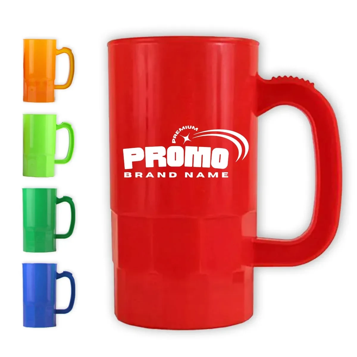20 Oz. Large Capacity Plastic Beer Steins Stackable Mugs 1