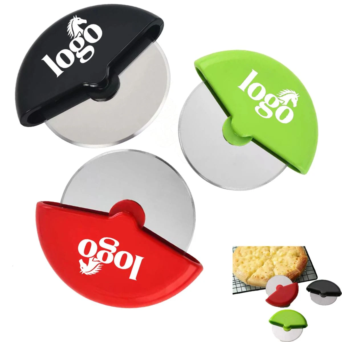 Stainless Steel Pizza Cutter 1