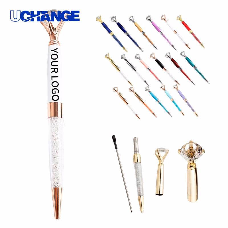 Twist Pen with Crystal Detail