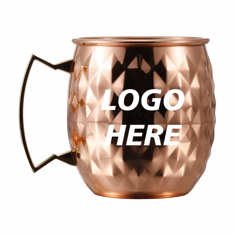 Custom 17 oz Stainless Steel Moscow Mule Mug