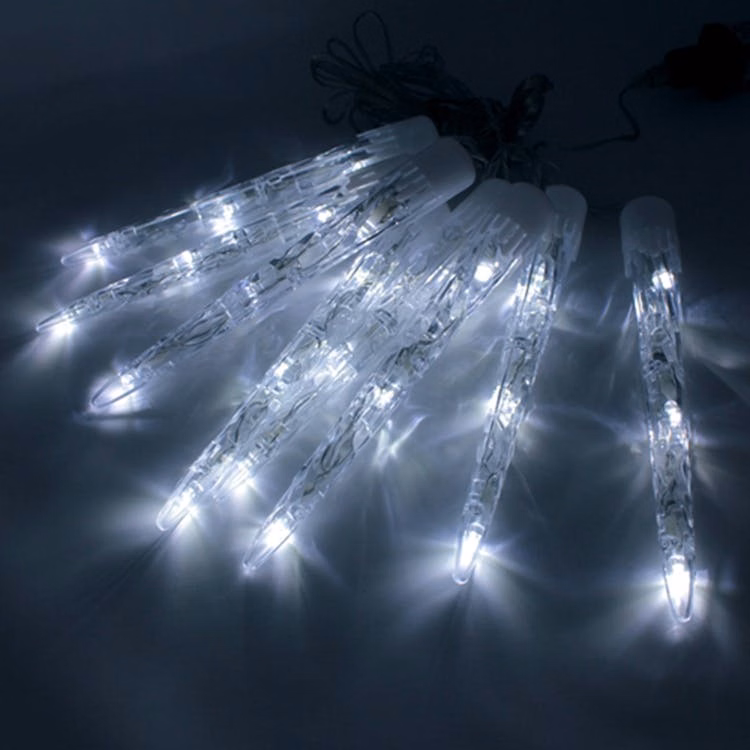 Icicle Decoration Lights - White No UL