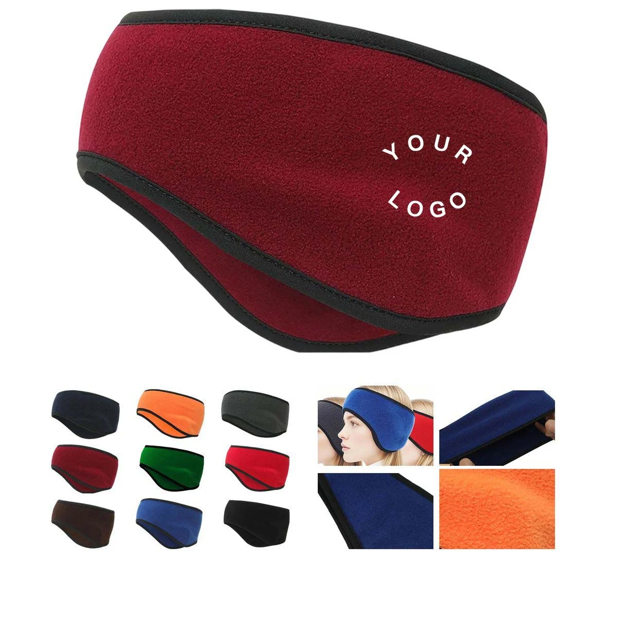 Soft Velvet Headband for Cold Weather Sports 1