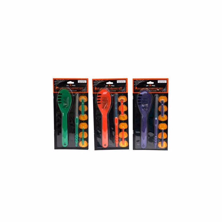 Pumpkin Carving Kits Assorted - 4 Piece
