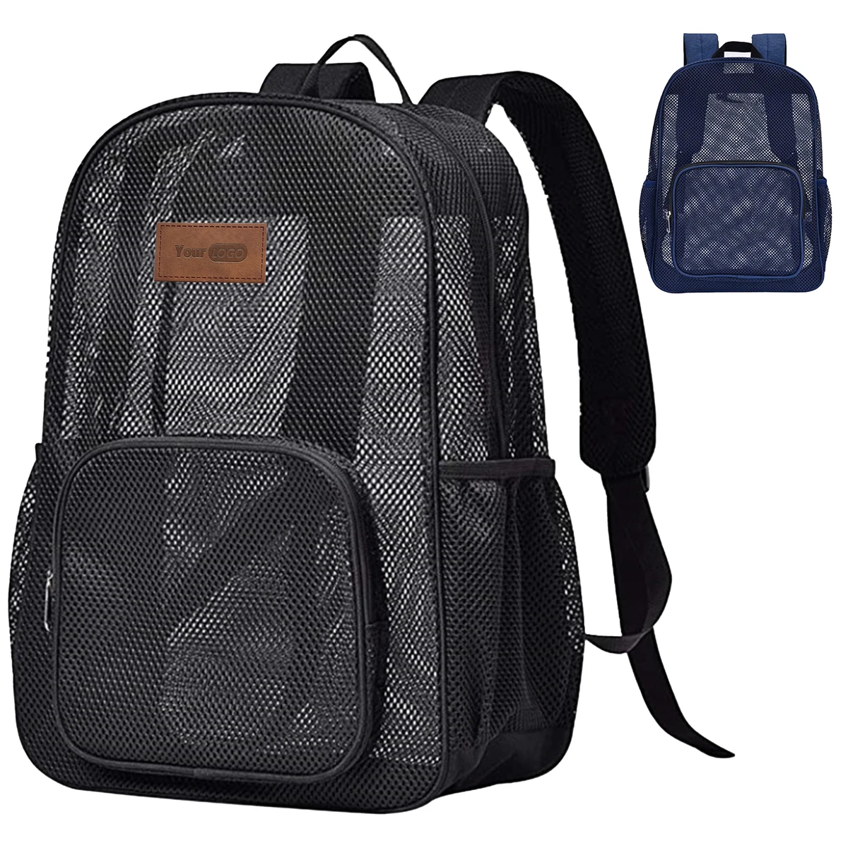 Polyester Portable Mesh Backpack 1