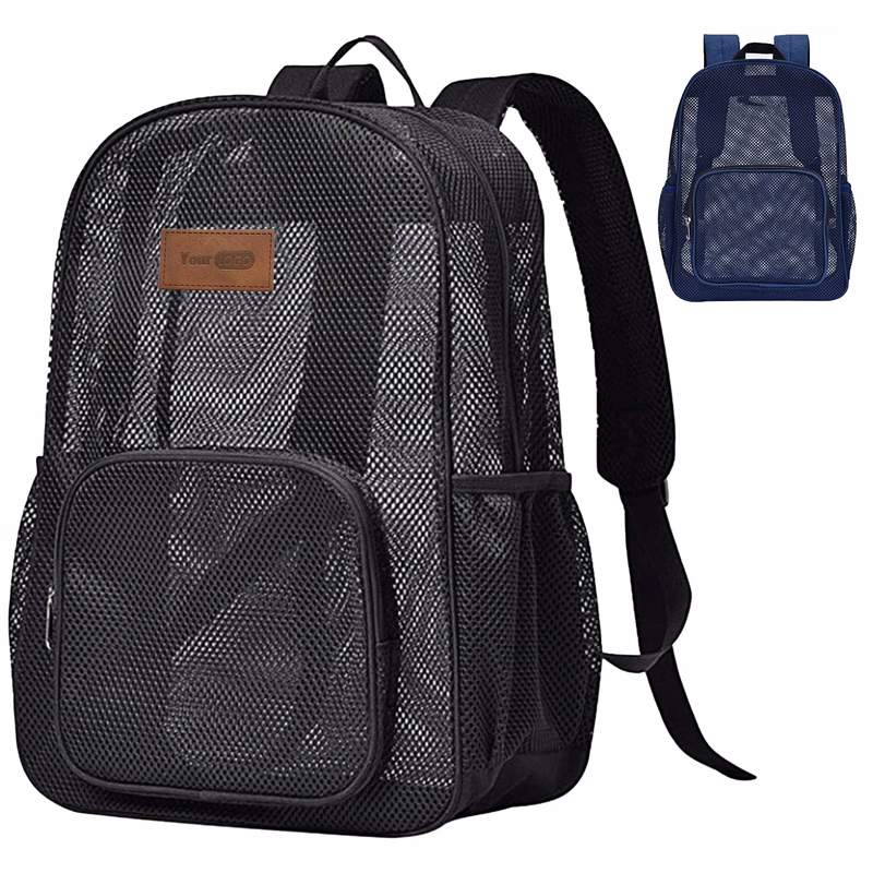 Polyester Portable Mesh Backpack