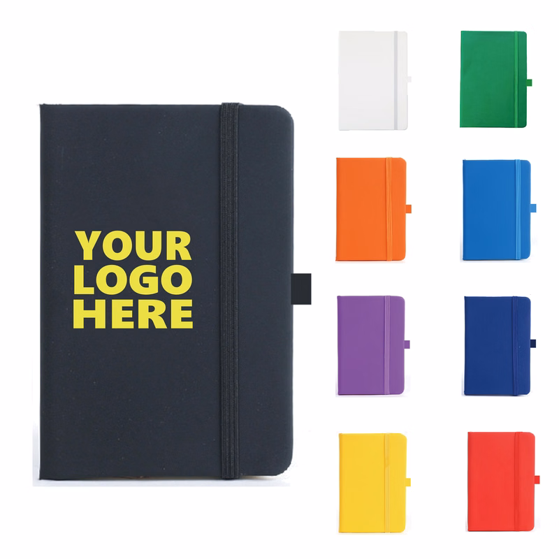 A6 Small Memo Notebook with 80 Lined Pages