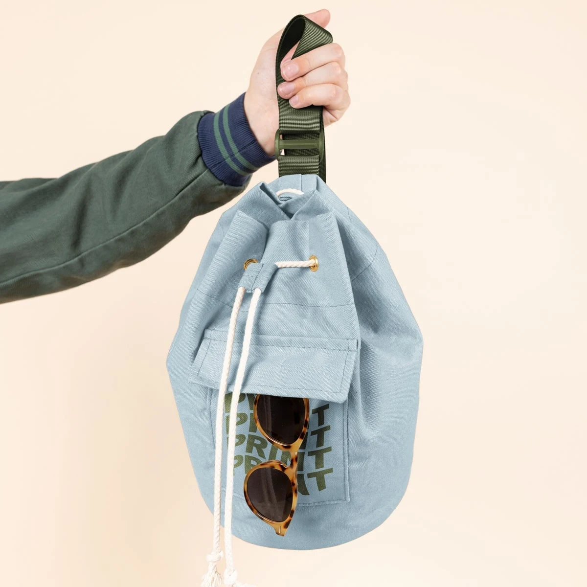 BUCKET SLING - COLORED CANVAS 1