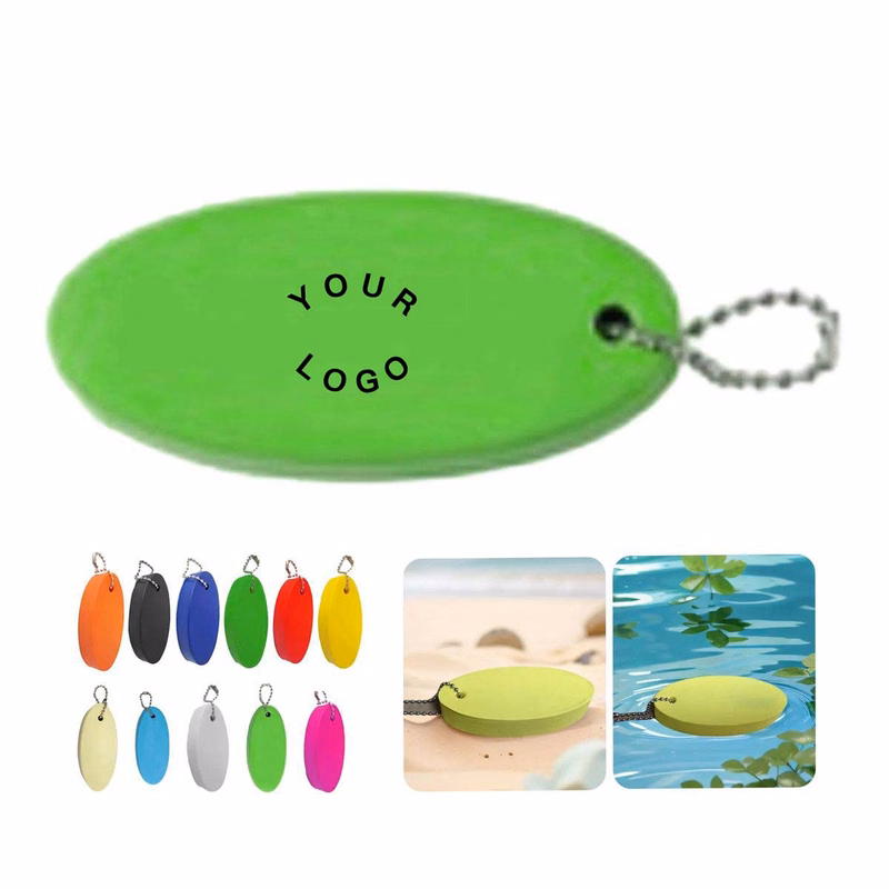 Lightweight PU Floating Keychain for Water Use