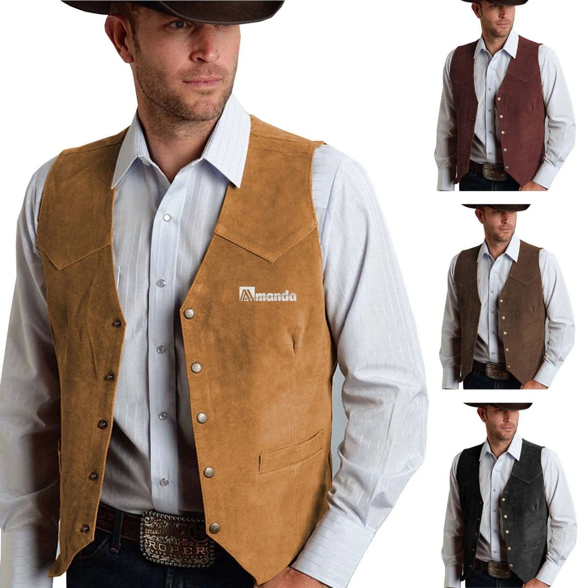 Men's Polyester Vest 1
