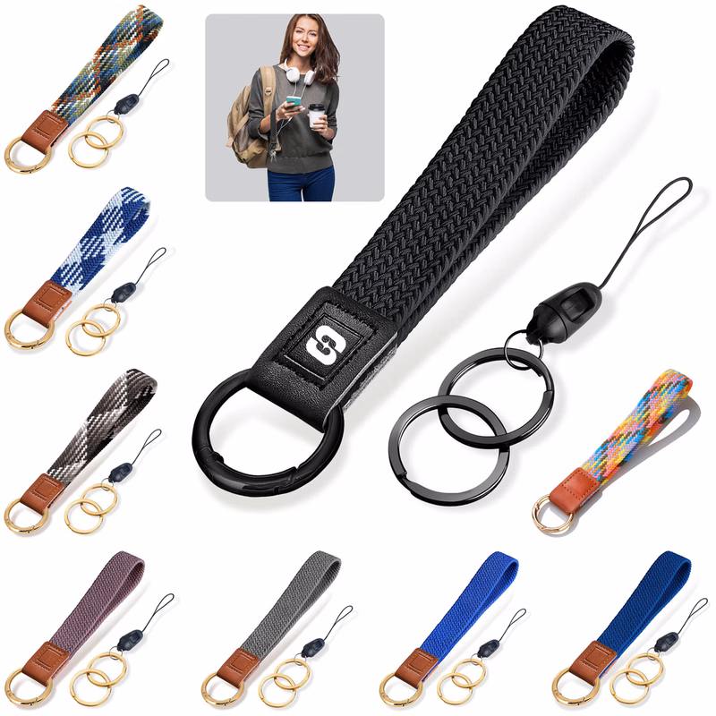 Elastic key chain