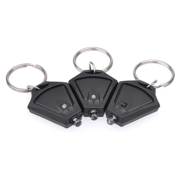 Polygon key chain with LED light 1