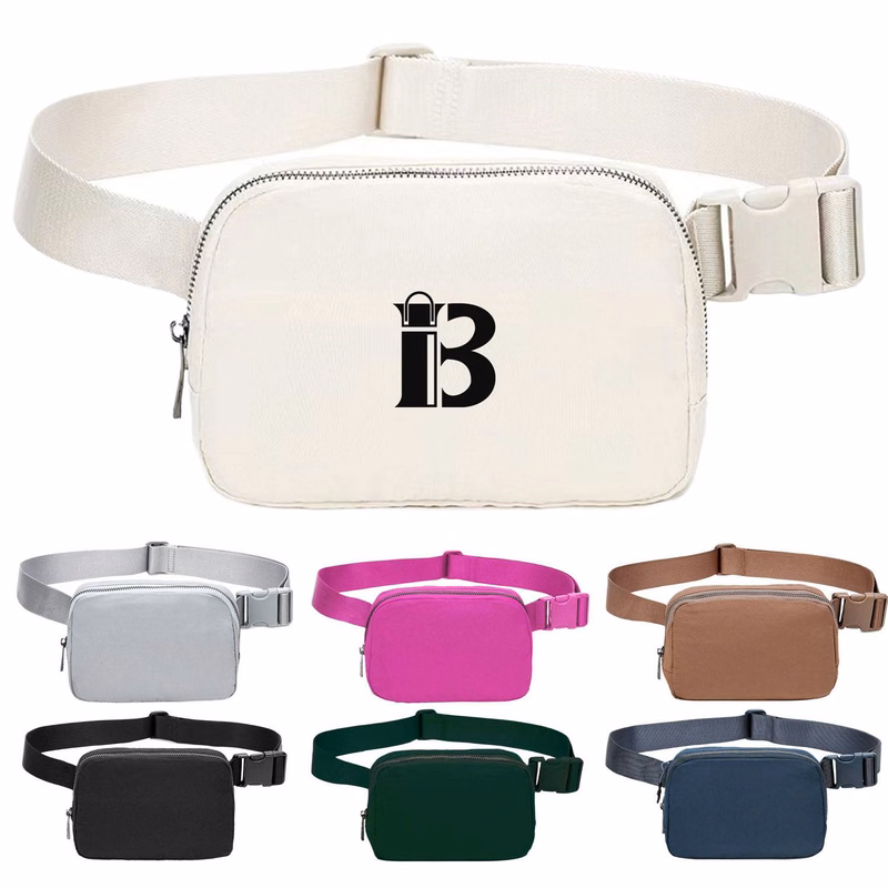 Mini Polyester Fanny Pack - Waterproof & Adjustable Strap