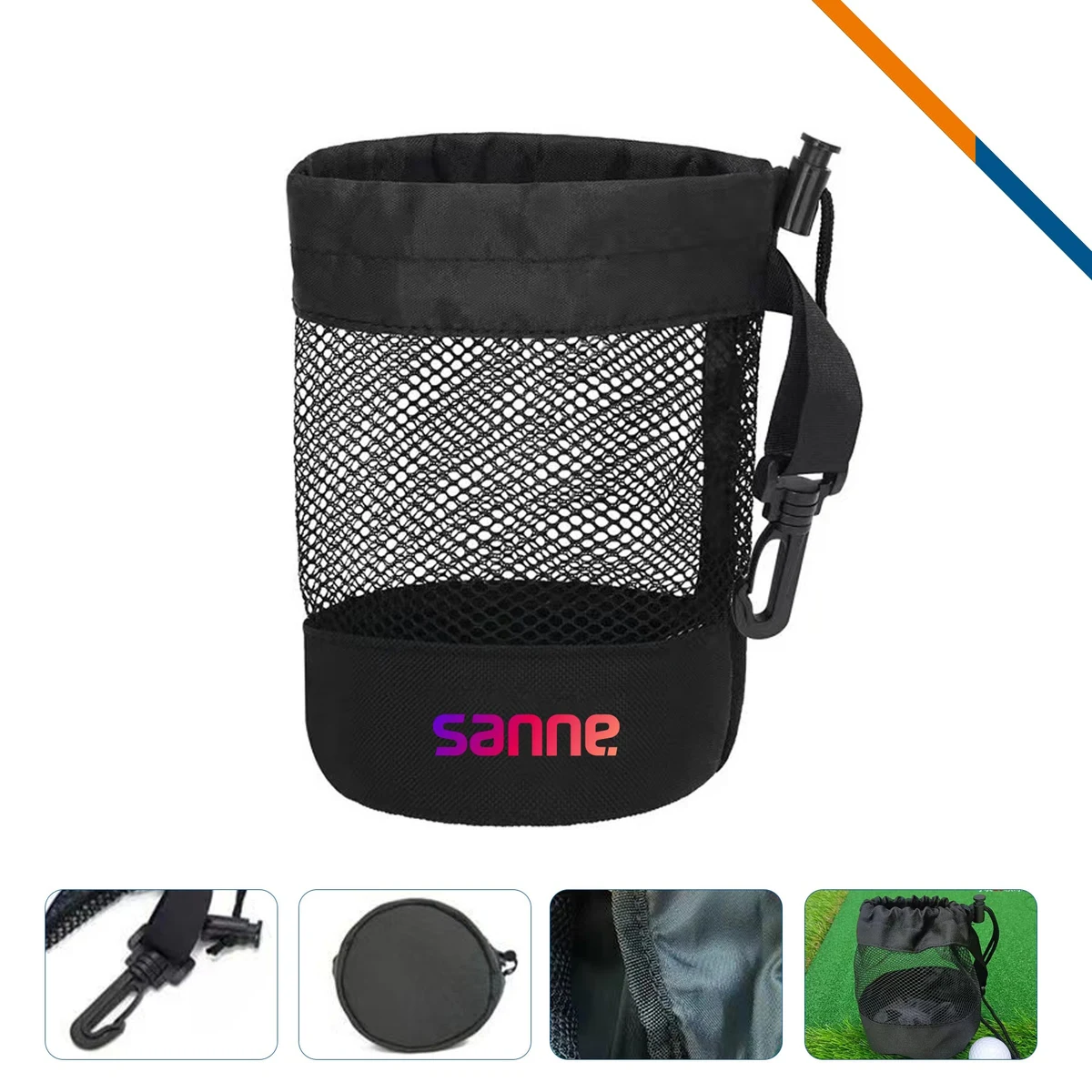 Netdraw Golf Ball Pouch 1