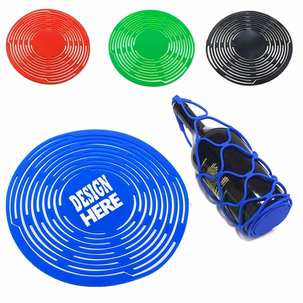 Multi-functional Silicone Wine Bottle Carrier