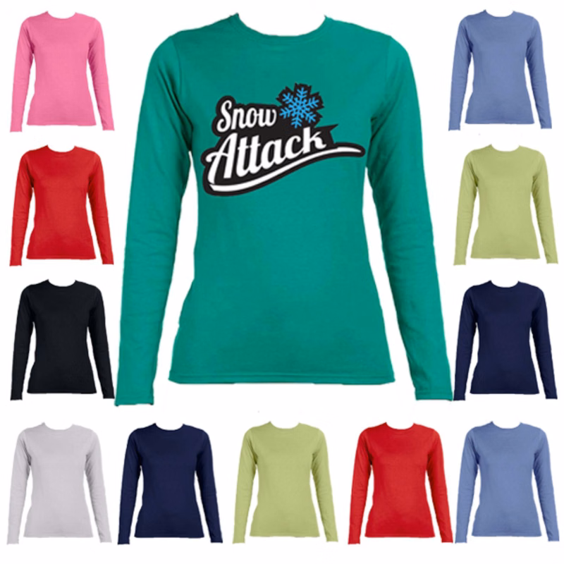 Youth Long Sleeve Winter Full Sleeve T-Shirt 4.5 oz Girls
