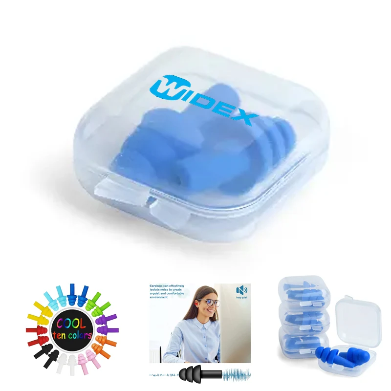 SilentSeal Reusable Earplugs & Carry Case 1
