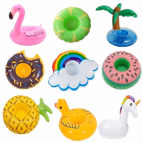 Inflatable Floating Coaster Cup Holder