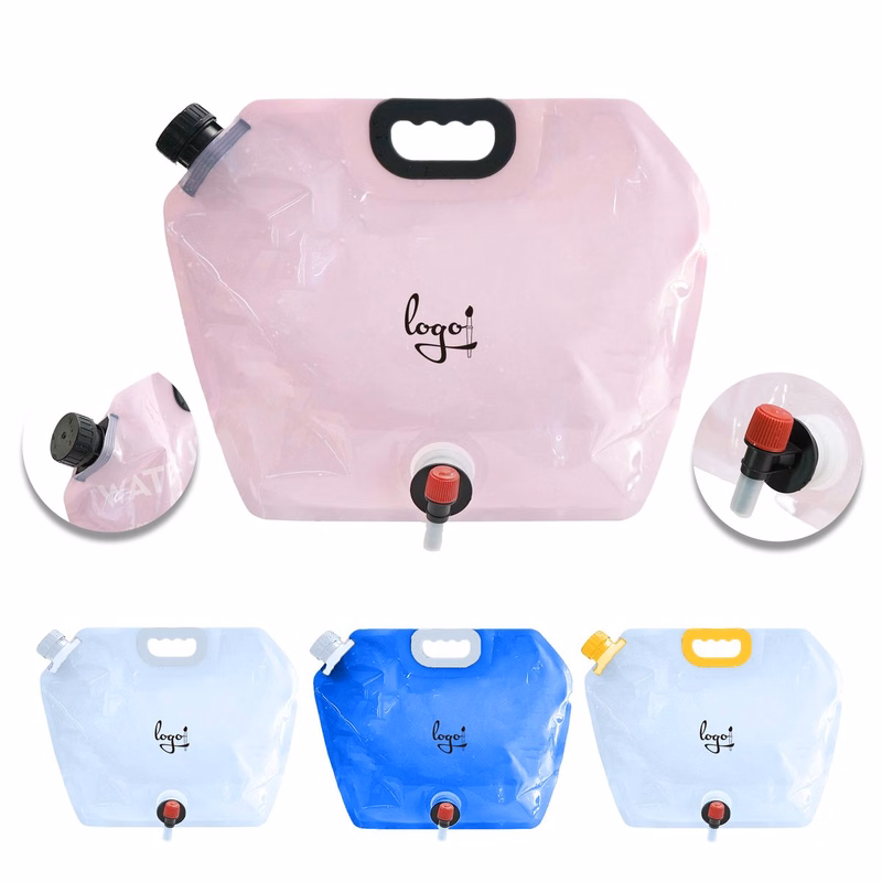 8L Collapsible Water Storage Bag with Spout
