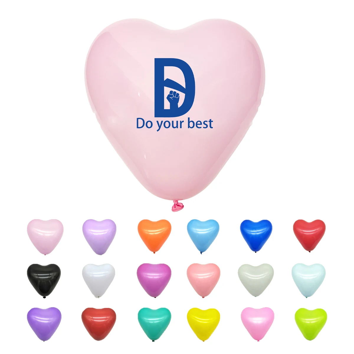 Heart-Shaped Latex Balloon MOQ 100 1