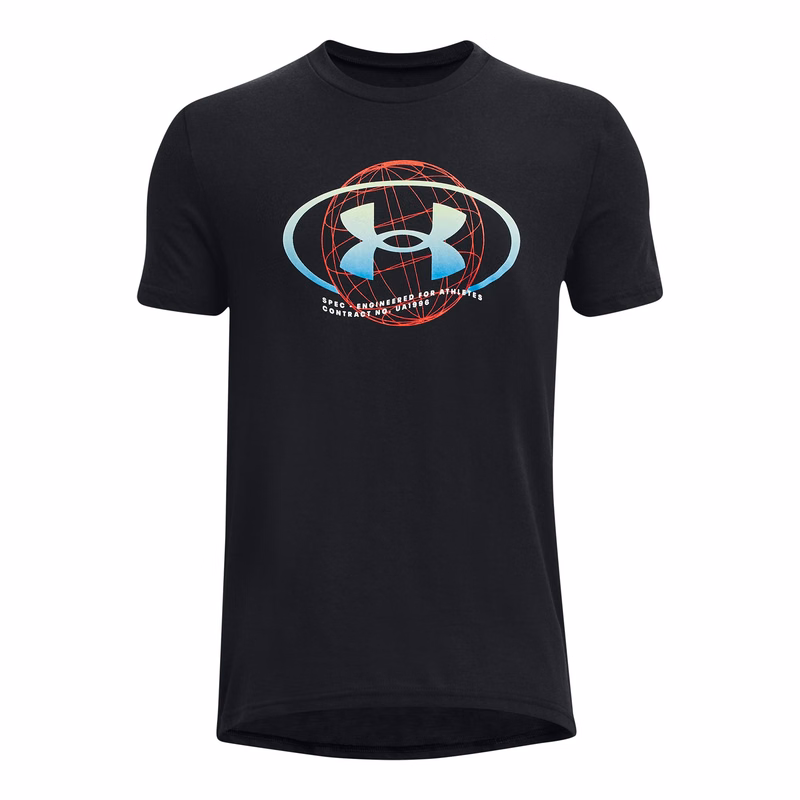 UA Orbit Logo Boys' Short Sleeve