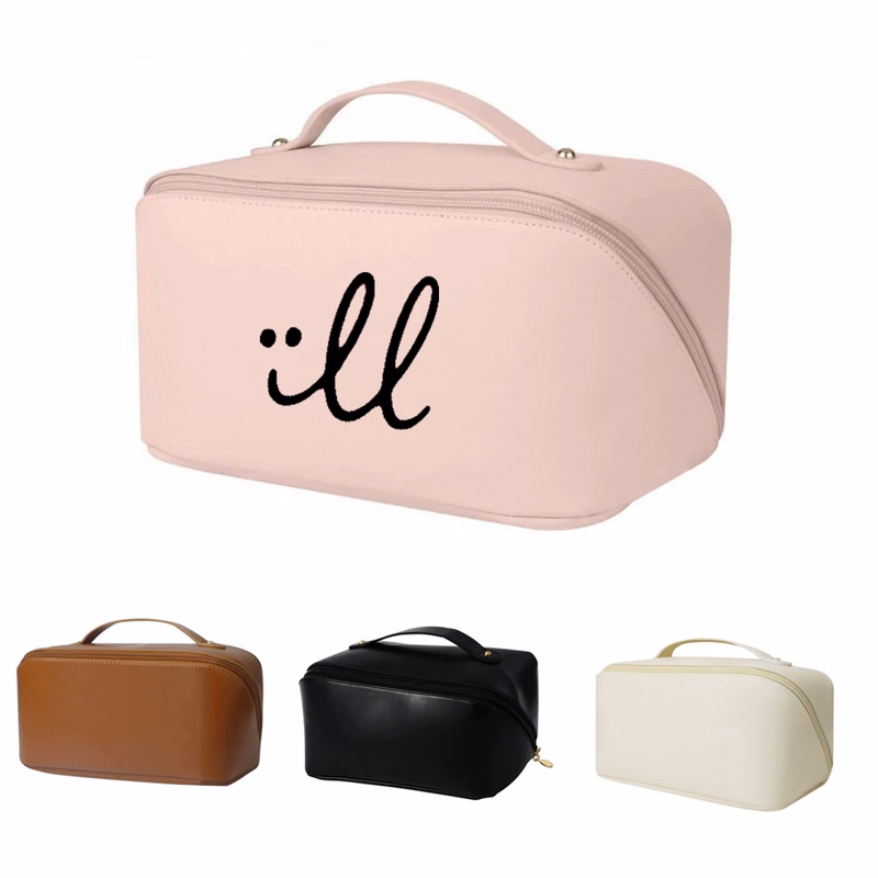 Waterproof PU Leather Cosmetic Bag