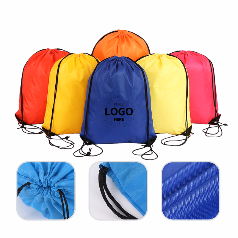Wide Mouth Drawstring Backpack