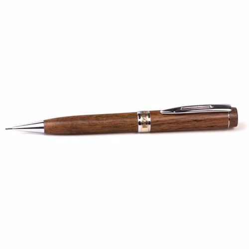 Inforest Flat Top Wood Twist Action Pencil