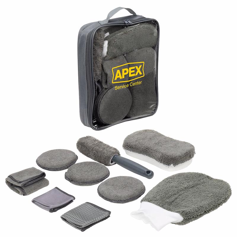 Pit Crew 9-Piece Car Wash Detailing Kit