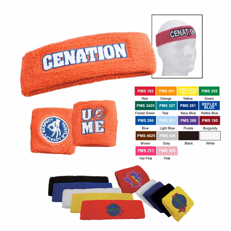 Free Shipping Soft cotton/polyester Terry Cloth Sport Kit