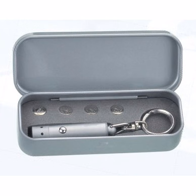 Metal Flashlight w/ White Light