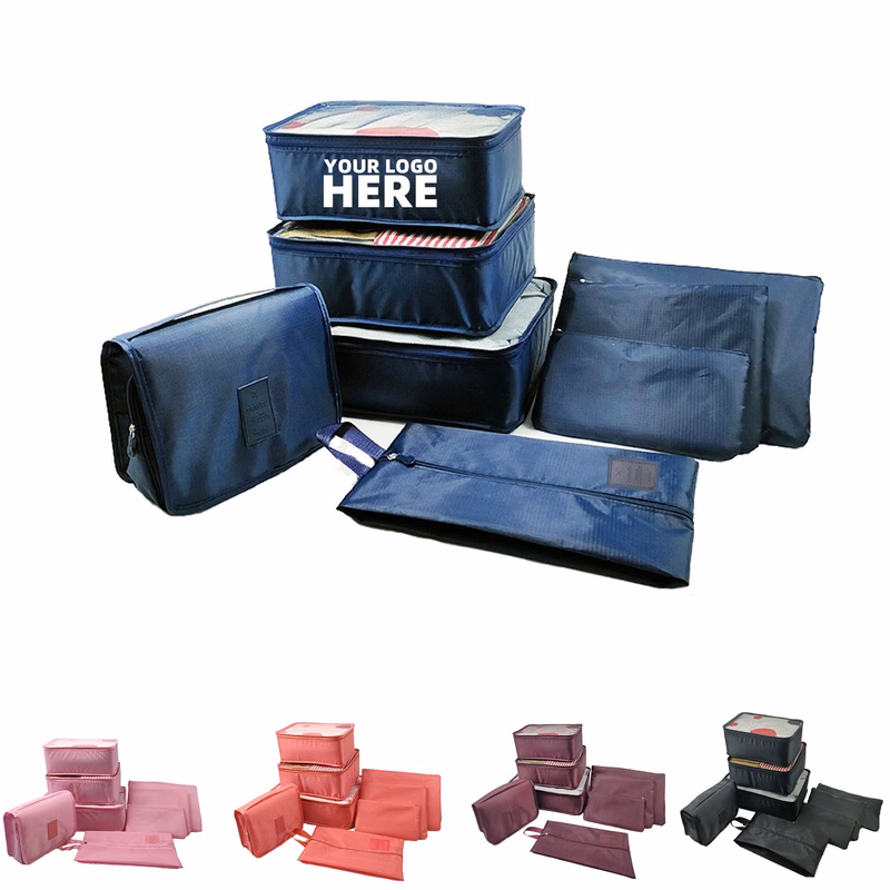 8 Set Packing Cubes Luggage Packing Organizers For Travel Accessory