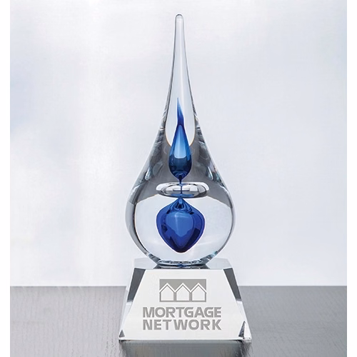 Neptune Teardrop Award - Blue