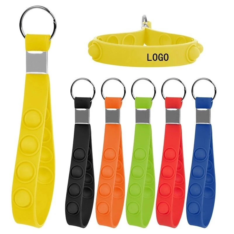 Push Pop Sensory Bracelet Keychain 1