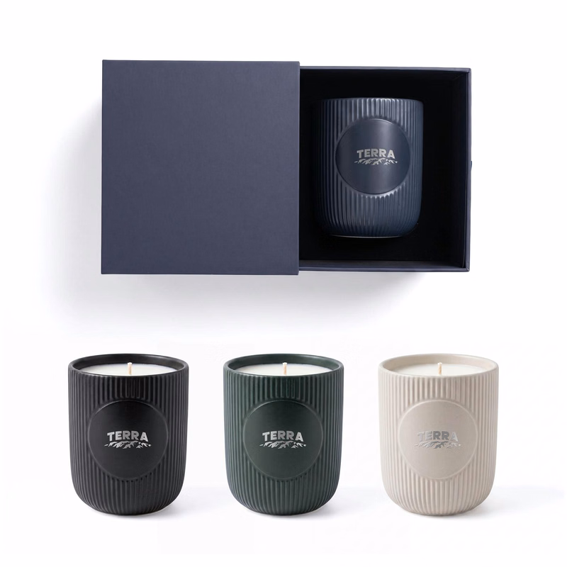 Terra 237 Ml / 8 Oz Ceramic Candle