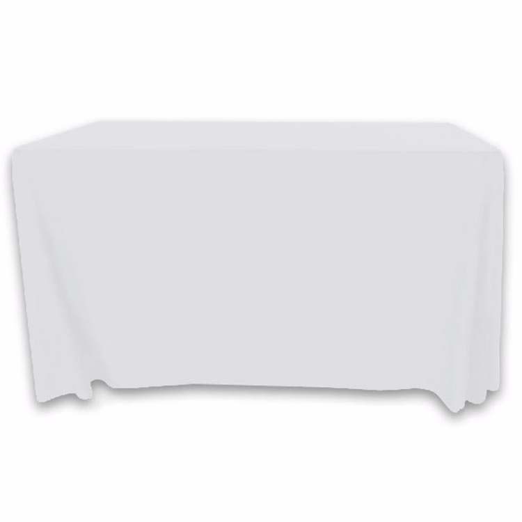 4 ft. x 30 PolyKnit™ Table Cover (Blank)