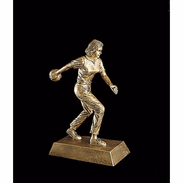 8 1/4" Bowling Female Signature Series Award