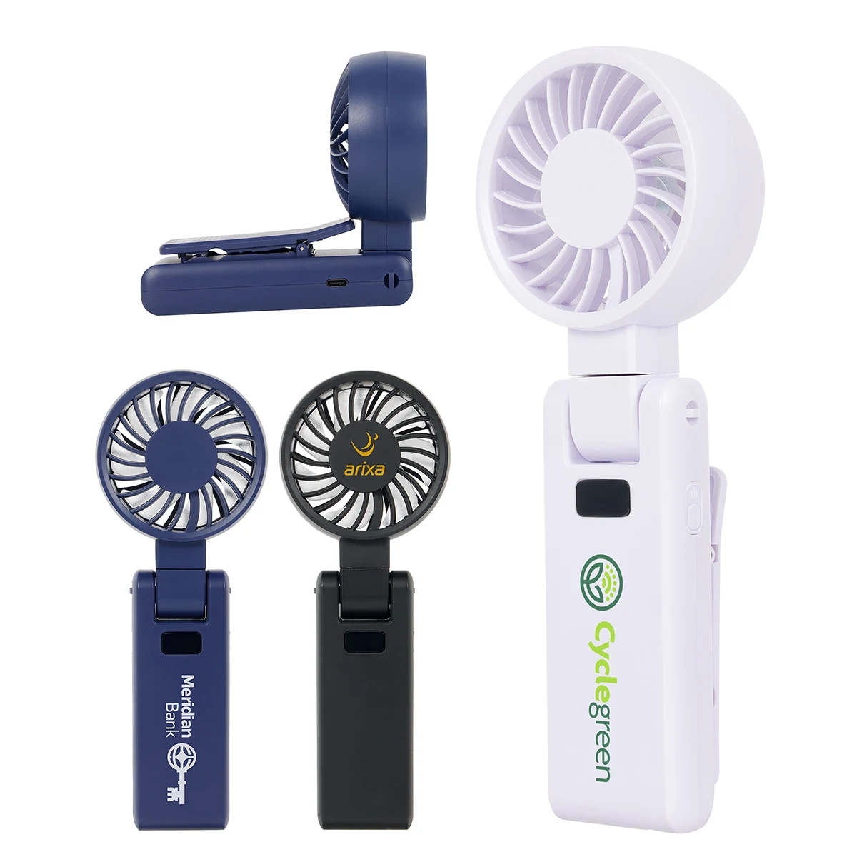 Purl High Speed Rotatable Handheld Fan With Clip 1