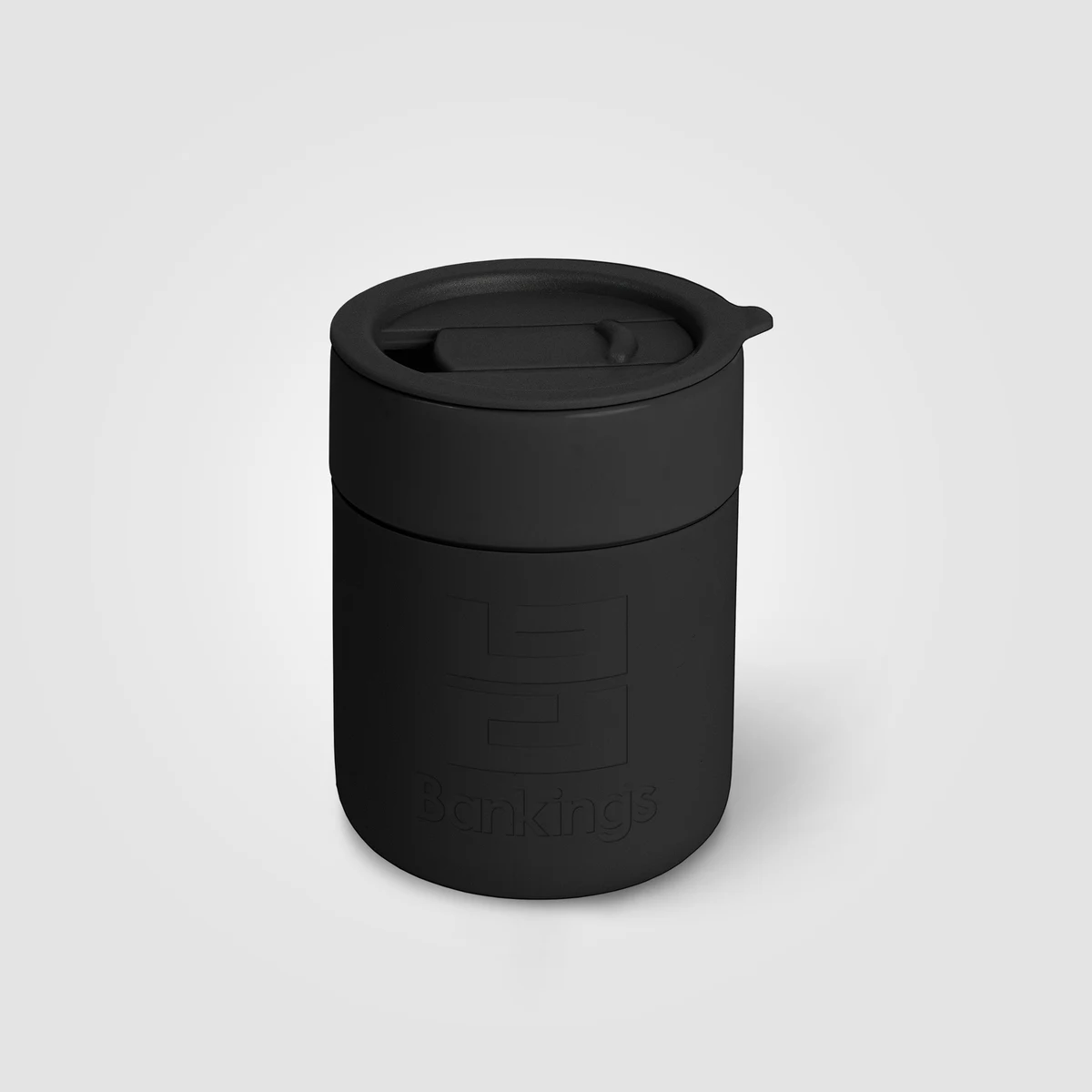Obsidian - 10 oz. Ceramic and Silicone Mug 1