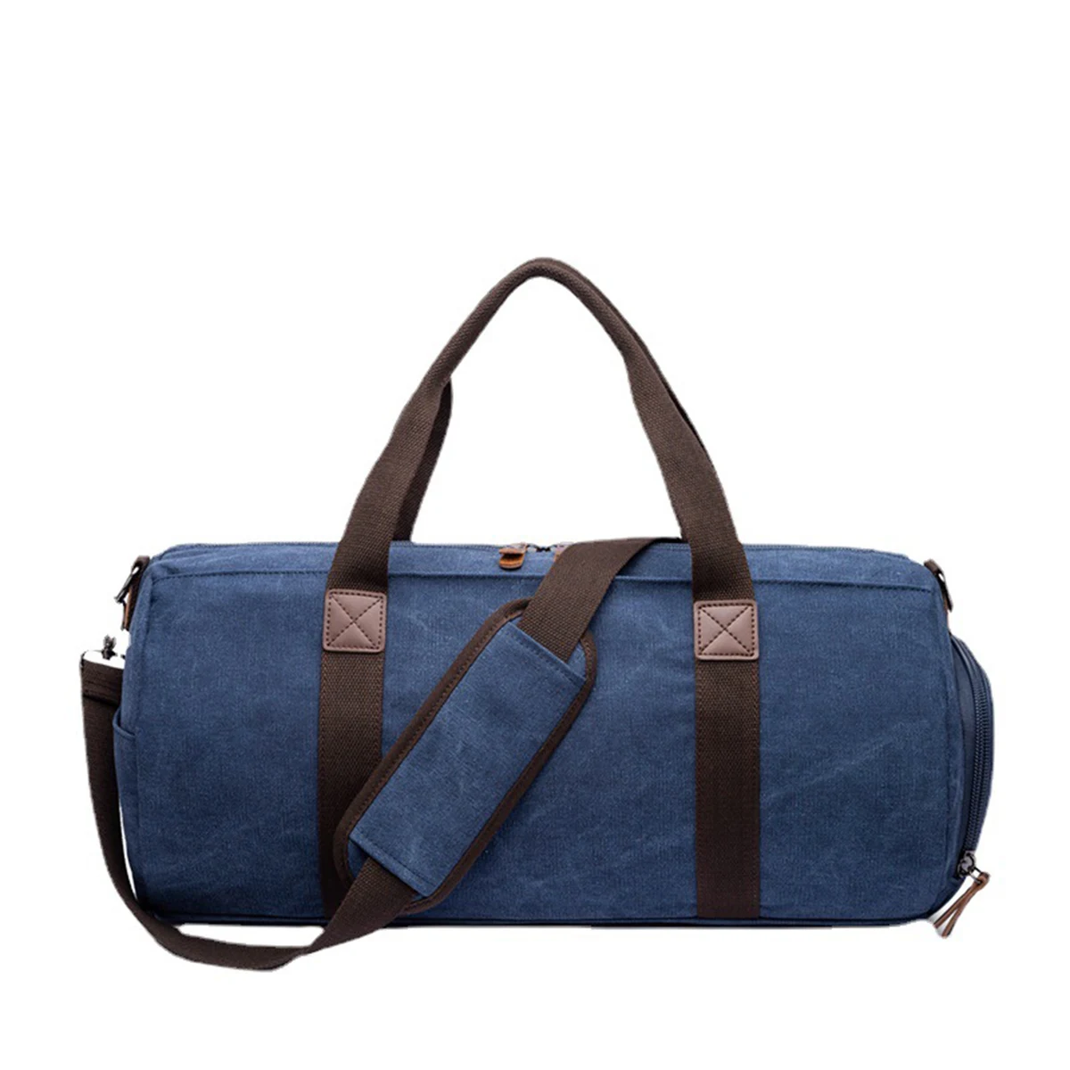 Big Capacity Blue Duffle Bag 1