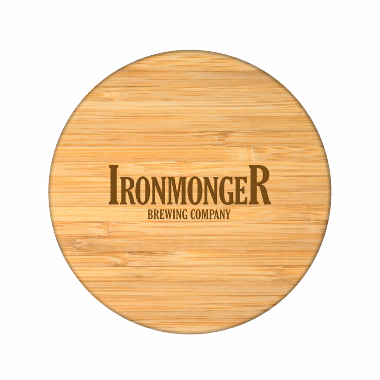 15" Round Bamboo Cutting Board