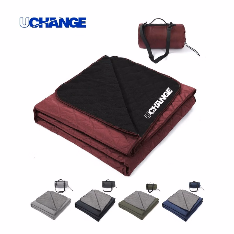 Waterproof Foldable Outdoor Picnic Blanket With Carry Bag