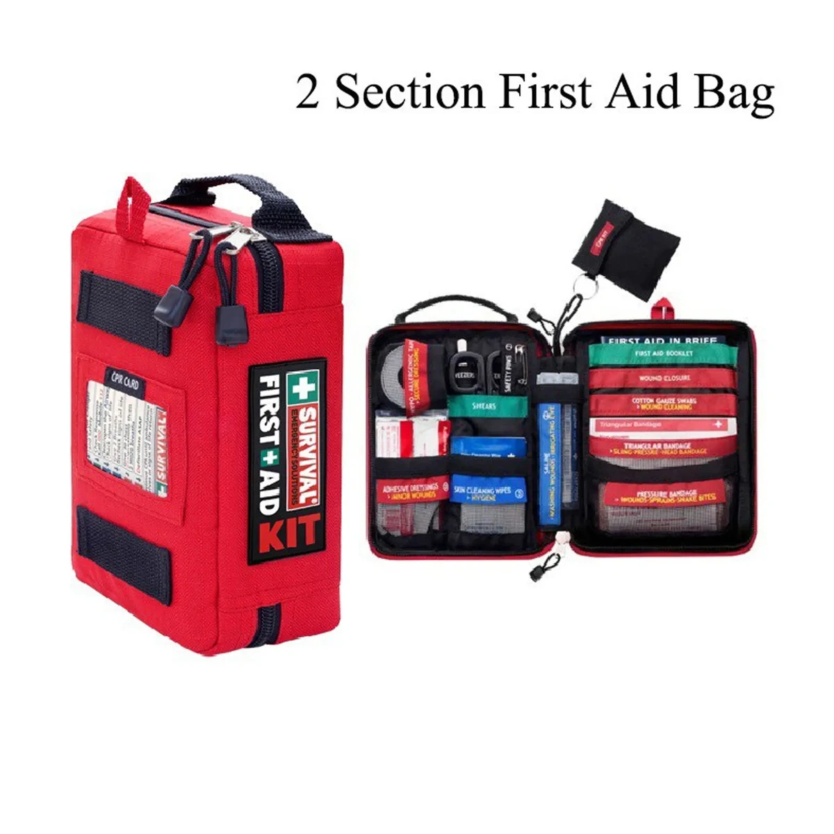 Trauma First Aid Kit Portable Outdoor Work Home 1