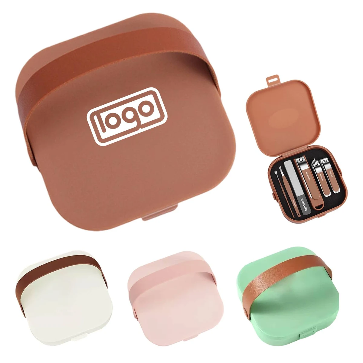 6-Piece Compact Nail Care Kit w/ Case 1