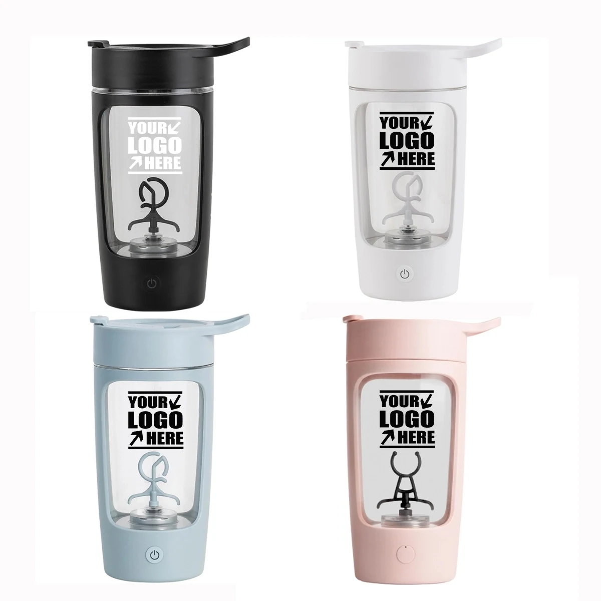 Custom Premium USB Electric BPA Free Protein Shakers Bottle 1