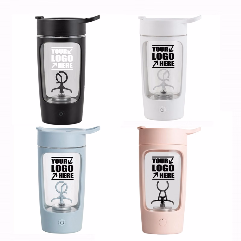 Custom Premium USB Electric BPA Free Protein Shakers Bottle