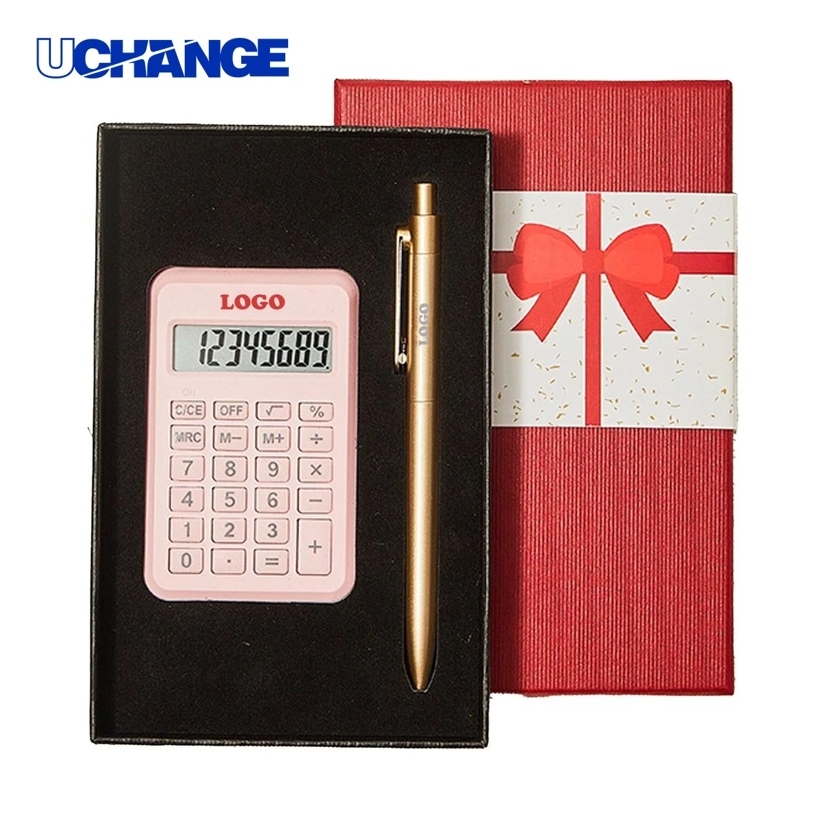 Aluminum Pen Calculator Set 1