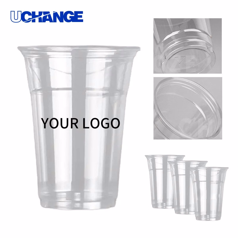 12 oz Clear Reusable Plastic Cup