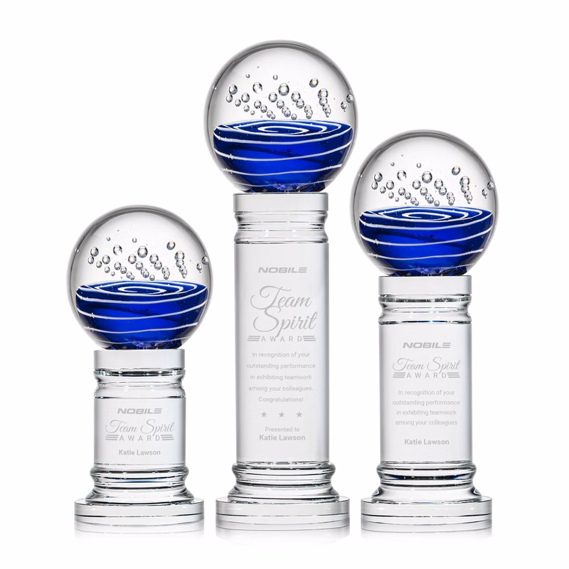 Tranquility Award on Colverstone Base - Clear