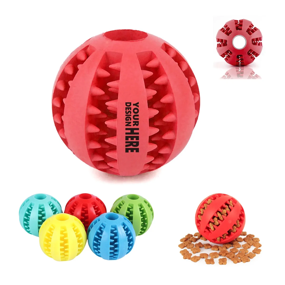 Dog Treat Dispensing Balls Chew Toys 1