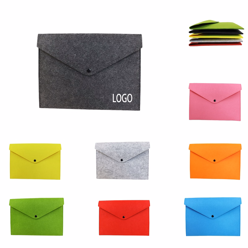 A4 Creative Felt Portable File Bag